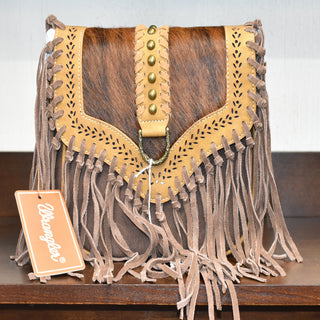 Wrangler Bag by Montana West with Hide, Fringe