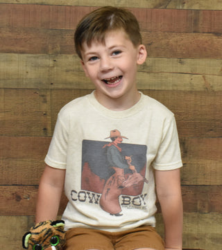 Short Sleeve Tee Desperado "COWBOY' by Twisted Filly