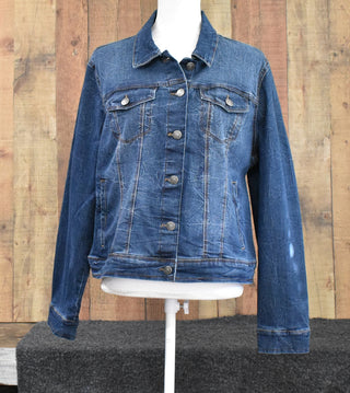 Nine West Dark Denim Jacket